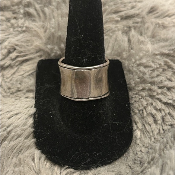 7.2g VTG Silpada Sterling Silver 925 Wide Band Ring Size ~7.5 Jewelry - Picture 7 of 7
